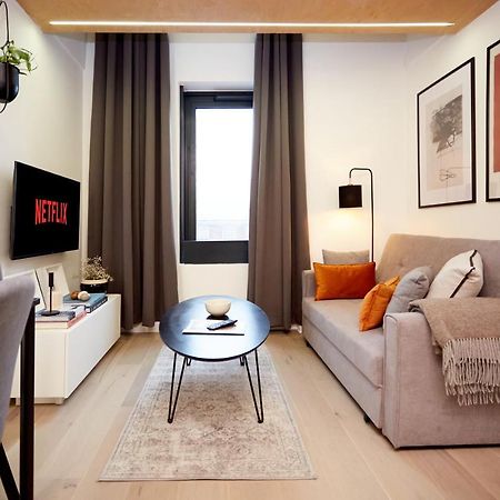 Luxury New Built Split-Level Flat With Rooftop Gardens Access Manchester Luaran gambar