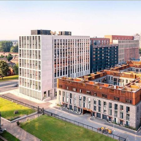 Luxury New Built Split-Level Flat With Rooftop Gardens Access Manchester Luaran gambar