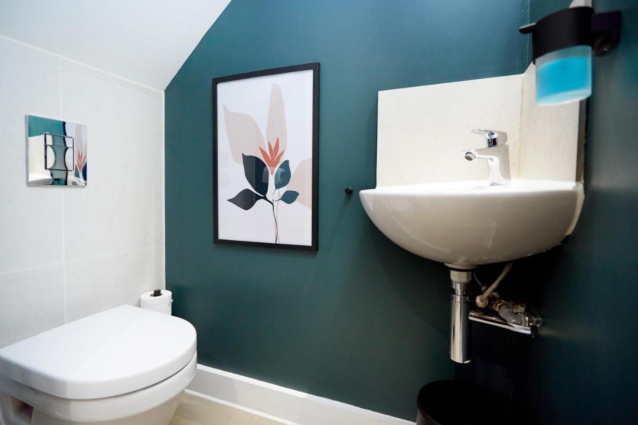 Luxury New Built Split-Level Flat With Rooftop Gardens Access Manchester Luaran gambar