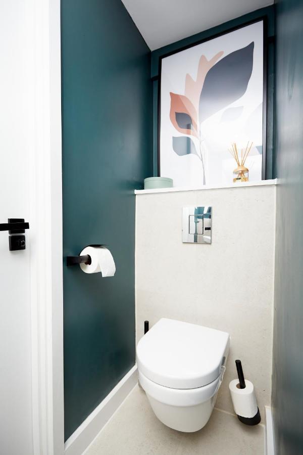 Luxury New Built Split-Level Flat With Rooftop Gardens Access Manchester Luaran gambar