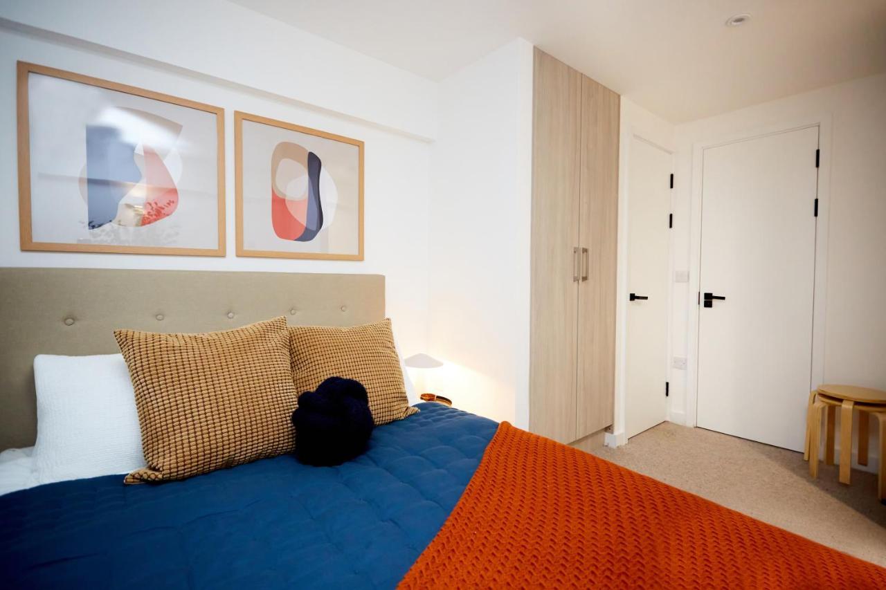 Luxury New Built Split-Level Flat With Rooftop Gardens Access Manchester Luaran gambar
